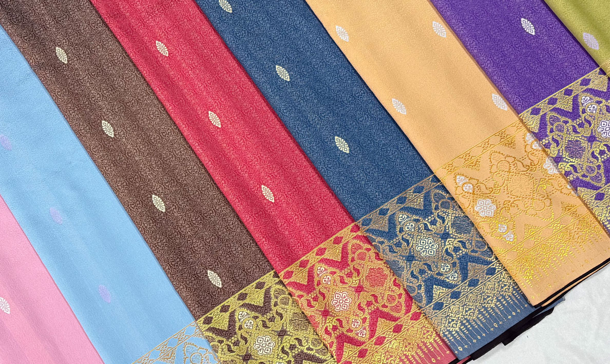 Țesătură Națională Tradițională Sarong din Asia de Sud-Est