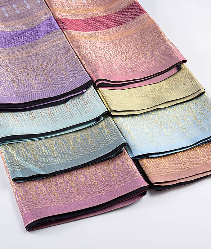 Țesătură populară tradițională Thai Sarong, țesătură jacquard din poliester